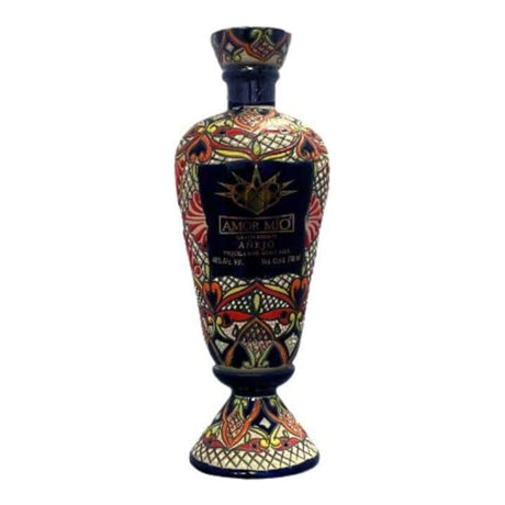 Amor Mio Tequila Añejo Gran Reserva Rainbow Ceramic