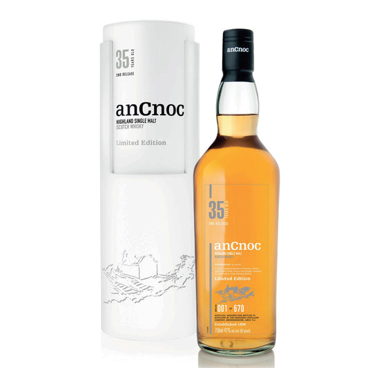 Ancnoc Single Malt Scotch 2Nd Release Limited Edition 35 Yr - Liquor Geeks