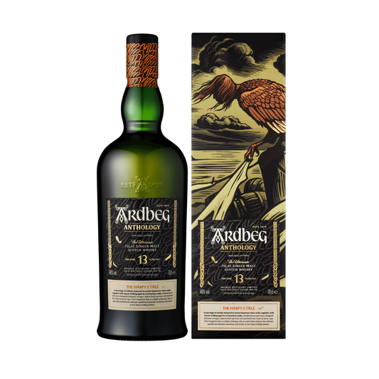 Ardbeg Single Malt Scotch Anthology The Harpy's Tale The Ultimate 13 Yr 92 W/ Gift Box - Liquor Geeks