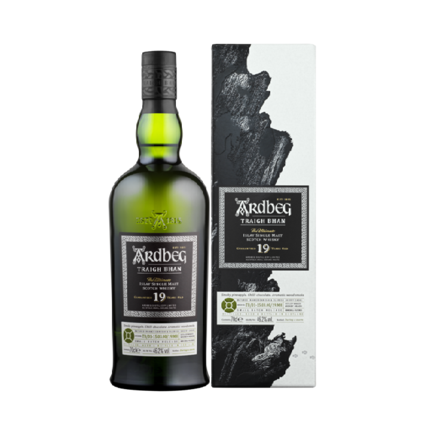 Ardbeg Single Malt Scotch Traigh Bhan 19 Yr 92.4 W/ 2023 Edition Gift Box - Liquor Geeks