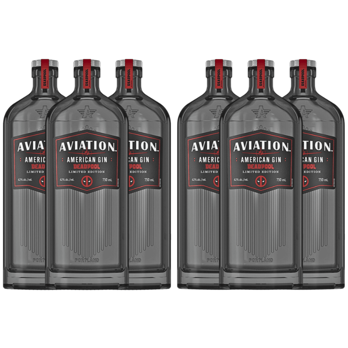 限定ボトル】アビエーションジン デッドプールエディション 限定ボトル】アビエーションジン デッドプールエディション