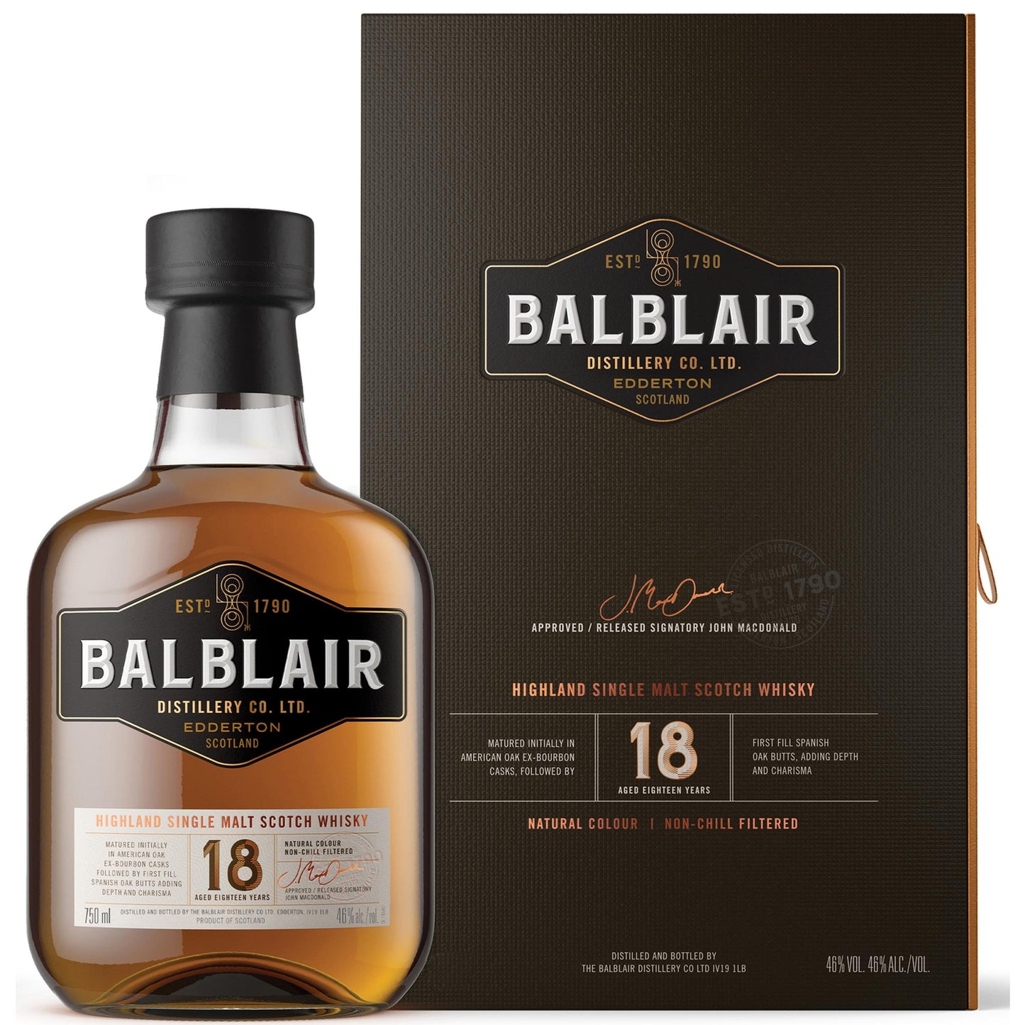 Balblair Single Malt Scotch 18 Yr - Liquor Geeks