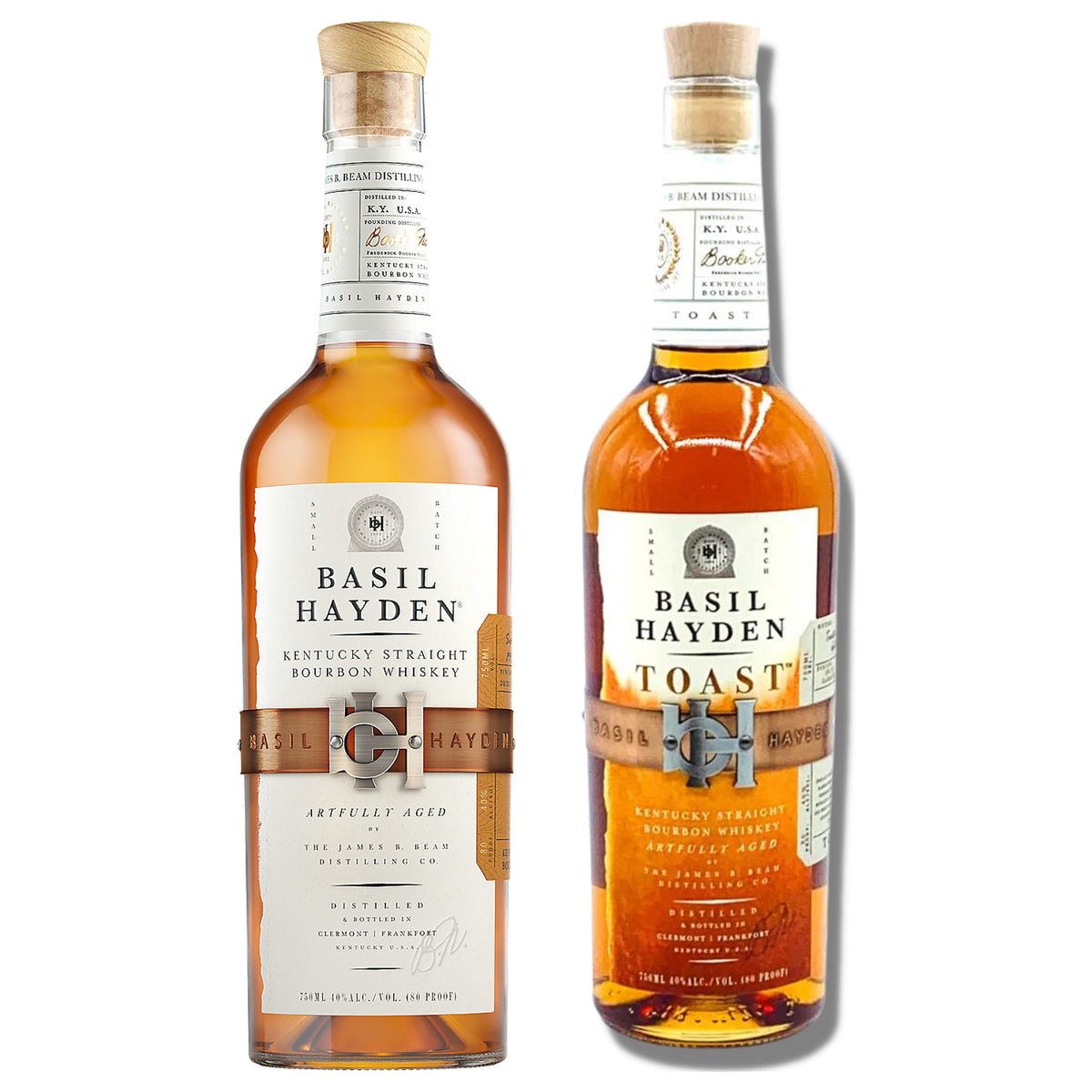 Basil Hayden Bourbon & Toast Pair