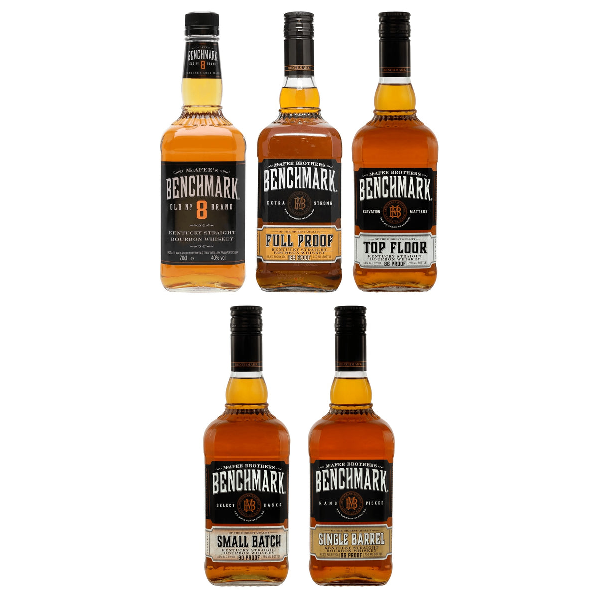 Benchmark Flight — KSBW, Full Proof, Top Floor, Small Batch & Single Barrel