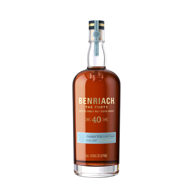 BenRiach Sngl Malt Scotch 40 Year Whiskey - Liquor Geeks