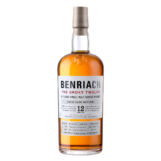 Benriach The Smoky Twelve Year Old Single Malt Scotch Whiskey - Liquor Geeks
