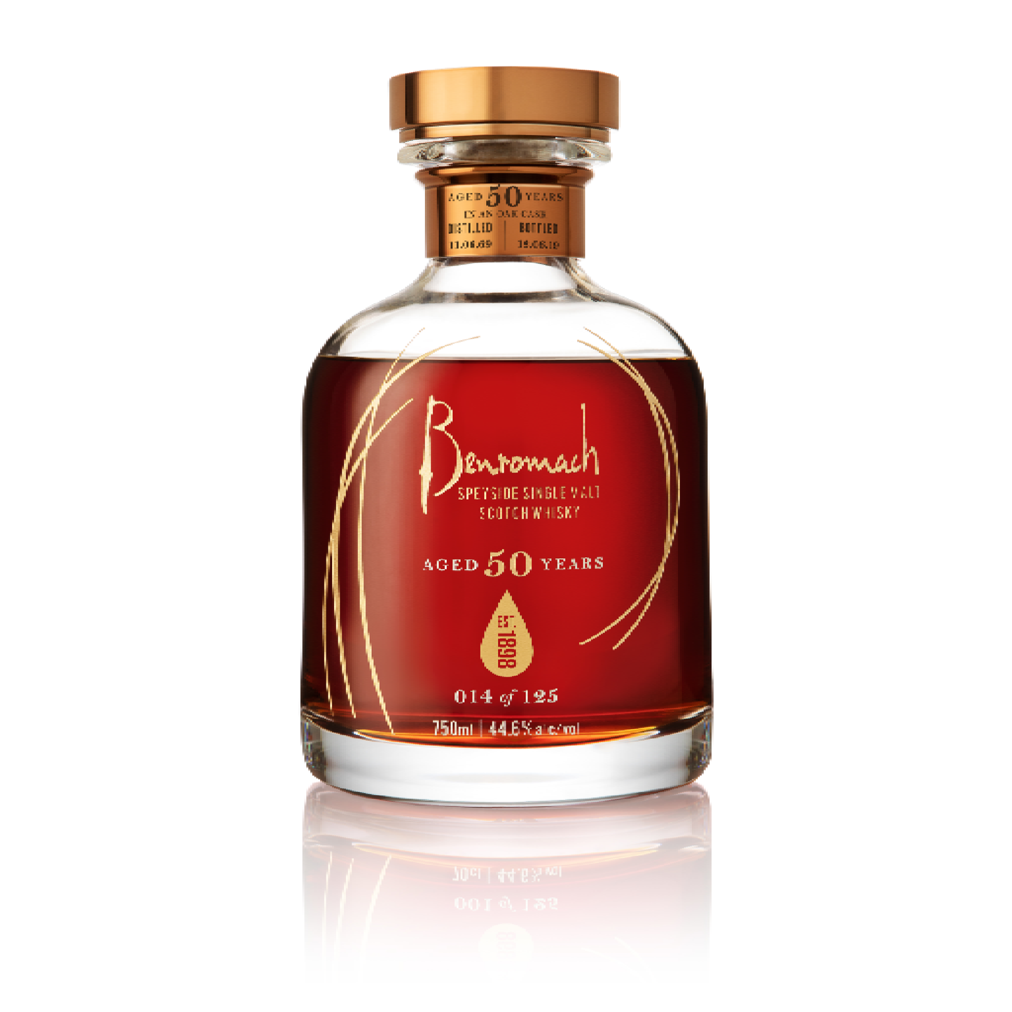 Benromach 50 Year Old Single Malt Scotch Whiskey Liquor Geeks