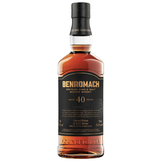 Benromach Single Malt 40y - Liquor Geeks