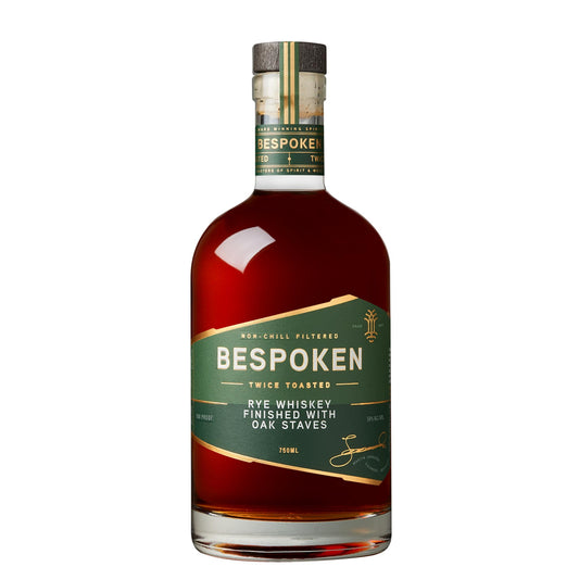 Bespoken Spirits Rye Whiskey Twice Toasted - Liquor Geeks