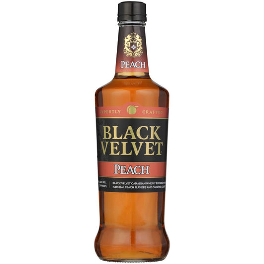 Black Velvet Peach Flavored Whiskey - Liquor Geeks
