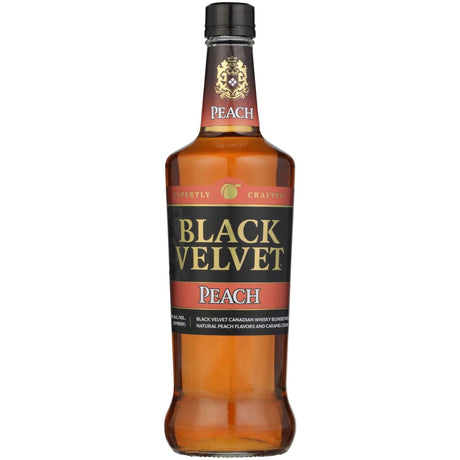 Black Velvet Peach Flavored Whiskey - Liquor Geeks