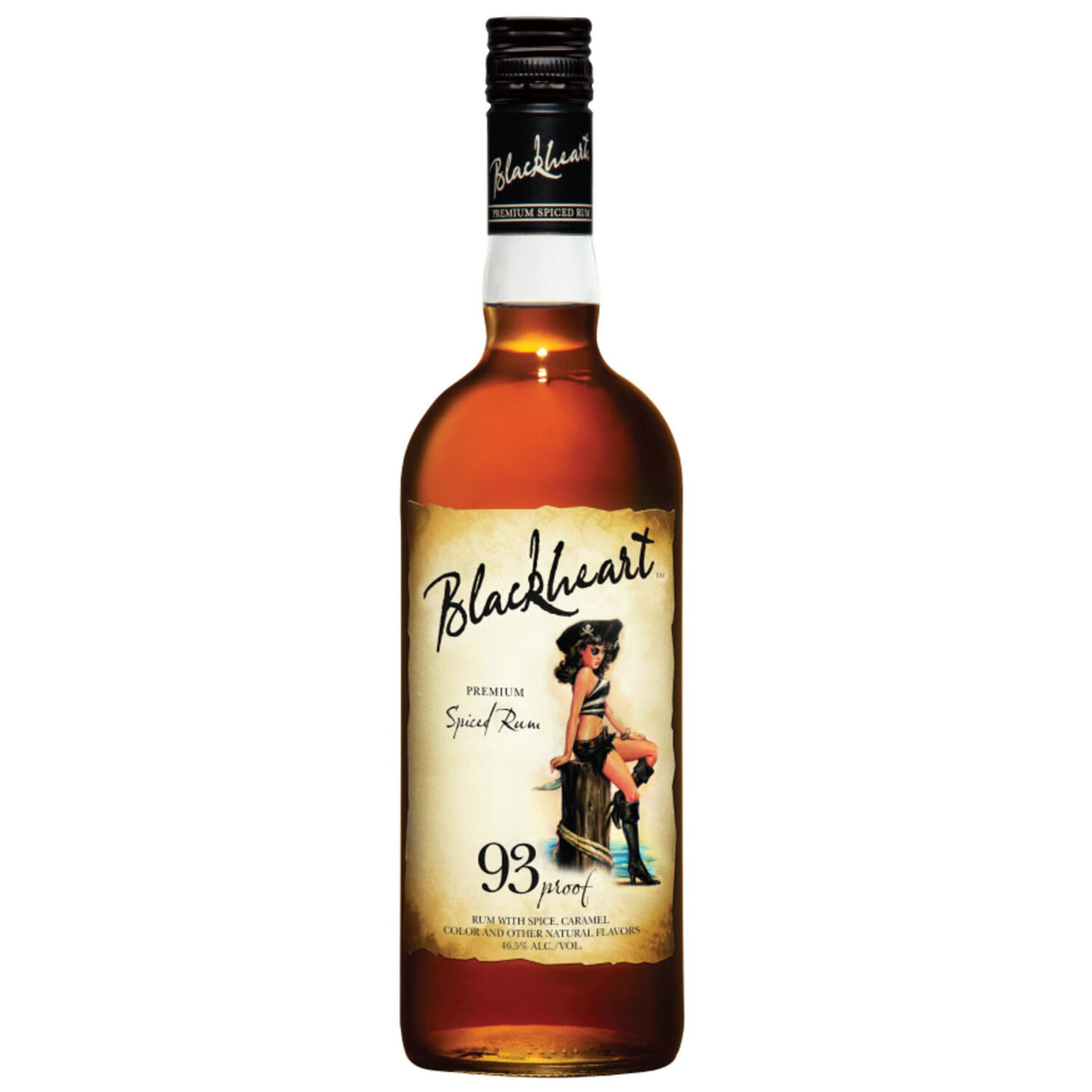 Blackheart Spiced Rum - Liquor Geeks