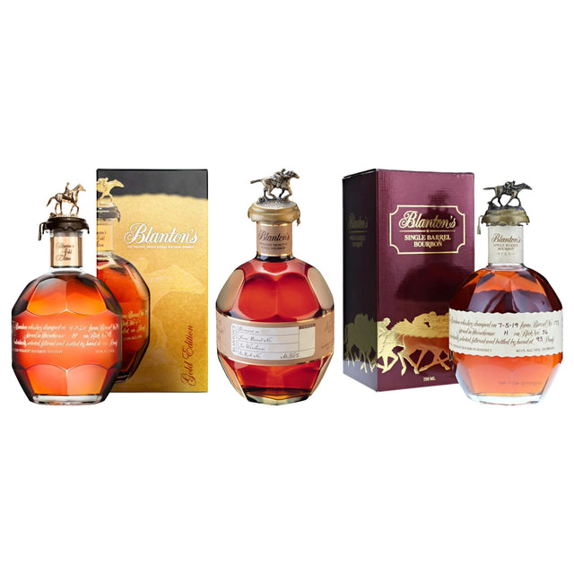 Blanton's Gold, Straight from the Barrel & Takara Red
