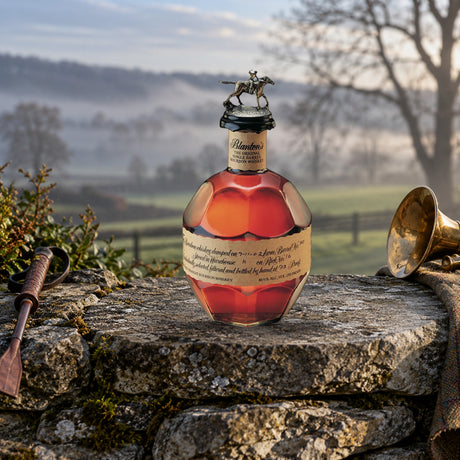 Blanton's Single Barrel Bourbon Whiskey 700mL hunt meet wall - Liquor Geeks
