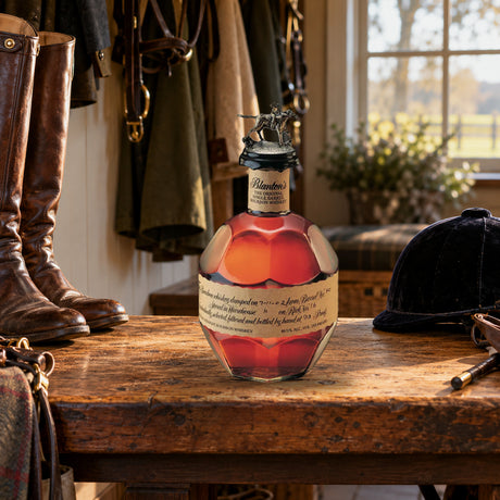 Blanton's Single Barrel Bourbon Whiskey 700mL riding boots mudroom - Liquor Geeks