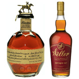 Blanton's Single Barrel & W.L. Weller Antique 107 Pair