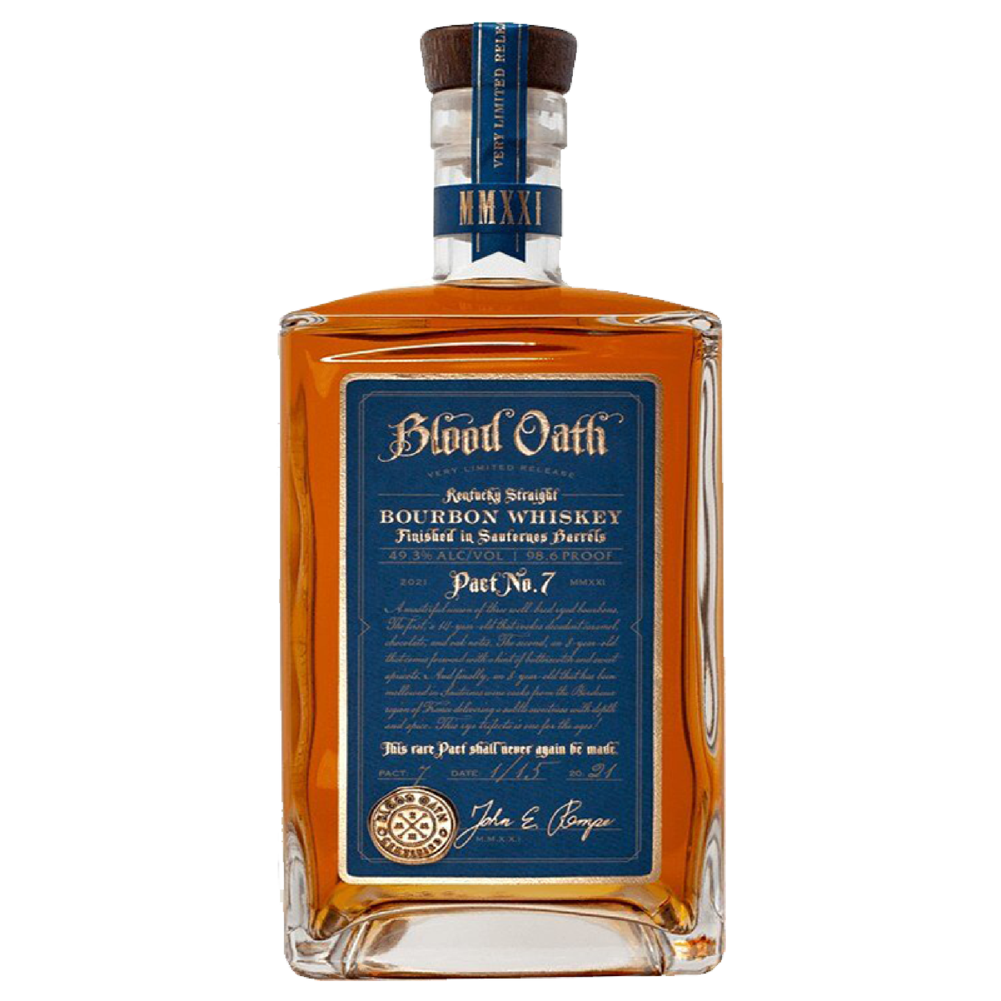 Blood Oath Kentucky Straight Bourbon Whiskey - Liquor Geeks