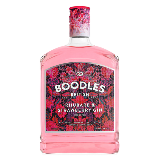 Boodles Rhubarb & Strawberry Gin - Liquor Geeks