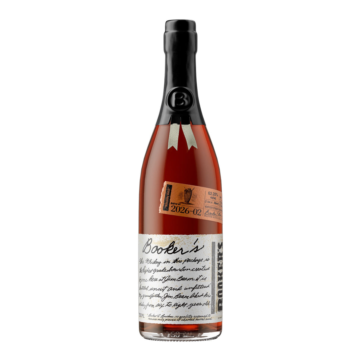 Booker's Bourbon Milkshake Batch 2026-02 Kentucky Straight Bourbon Whiskey