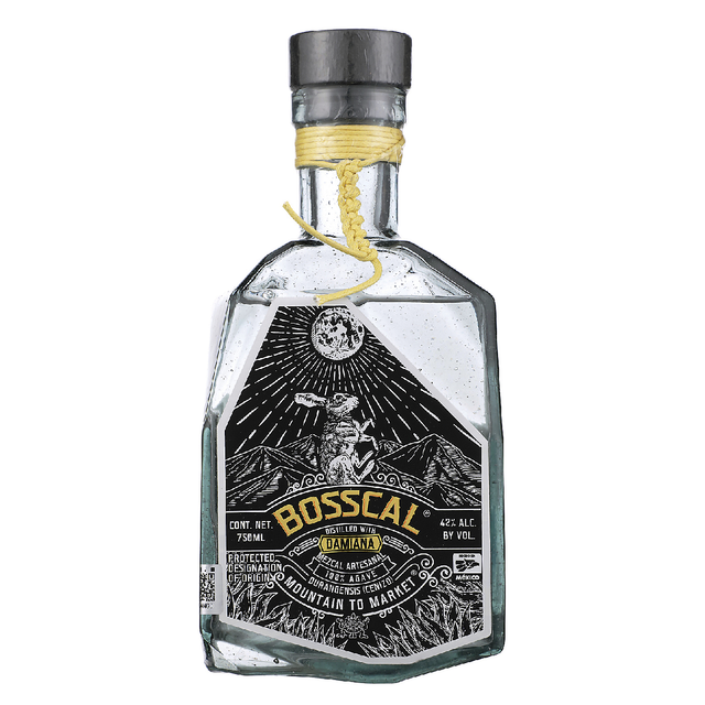 bosscal mezcal damiana