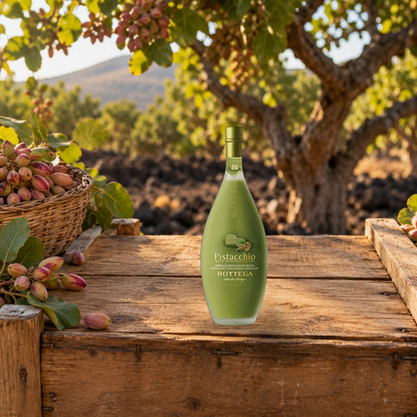 Bottega Pistachio Crème Liqueur pistachio harvest - Liquor Geeks
