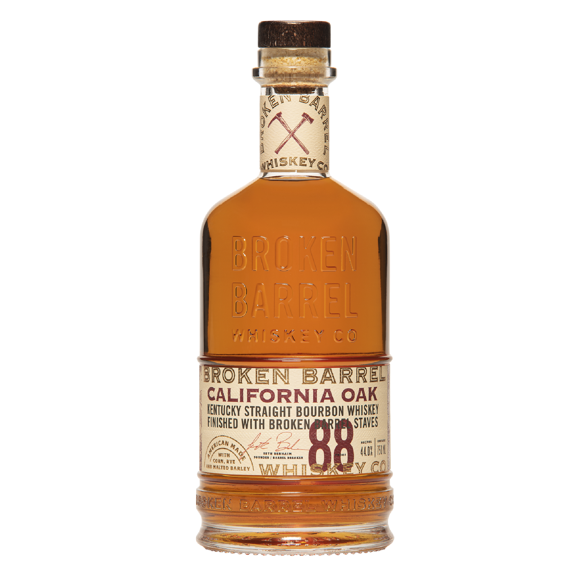 Broken Barrel Calif Oak Bourbon - Liquor Geeks