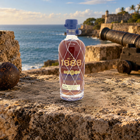 Brugal 1888 Ron Gran Reserva Rum fortress wall - Liquor Geeks