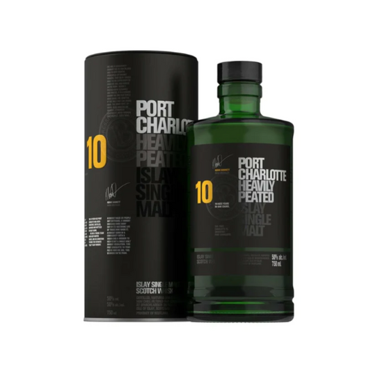 Bruichladdich Port Charlotte 10 Year Single Malt Scotch Whisky - Liquor Geeks