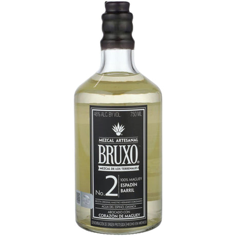 Bruxo Mezcal Artesanal No. 2 Espadin Barril Pechuga De Maguey - Liquor Geeks