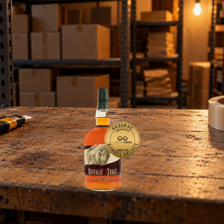 Buffalo Trace – Liquor Geeks Barrel Select #140 – Store Pick – 1L stockroom shelf - Liquor Geeks