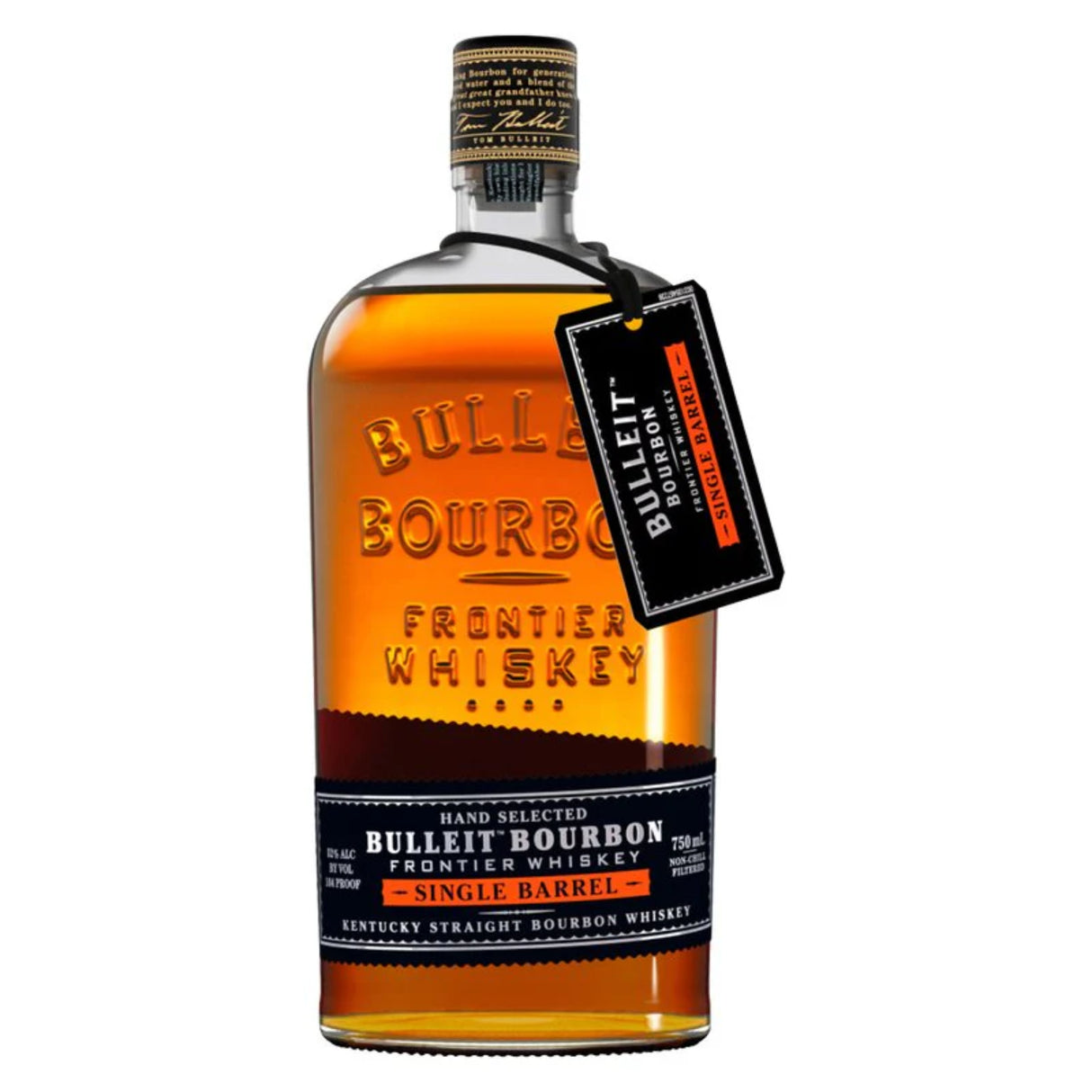 Bulleit Straight Bourbon Frontier Whiskey Single Barrel