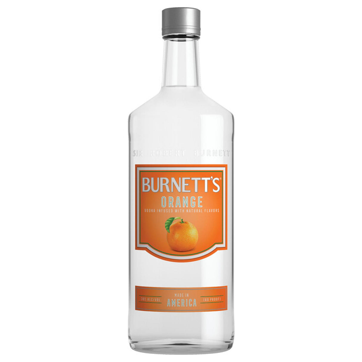 Burnett's Orange Flavored Vodka - Liquor Geeks