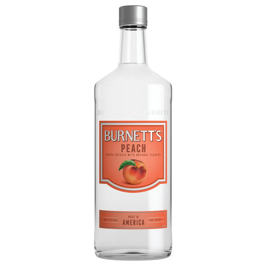 Burnett's Peach Flavored Vodka - Liquor Geeks
