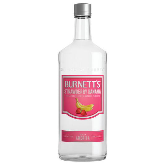 Burnett's Strawberry Banana Flavored Vodka - Liquor Geeks