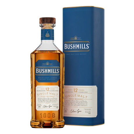 Bushmills Irish Single Malt 12 Year Whiskey - Liquor Geeks