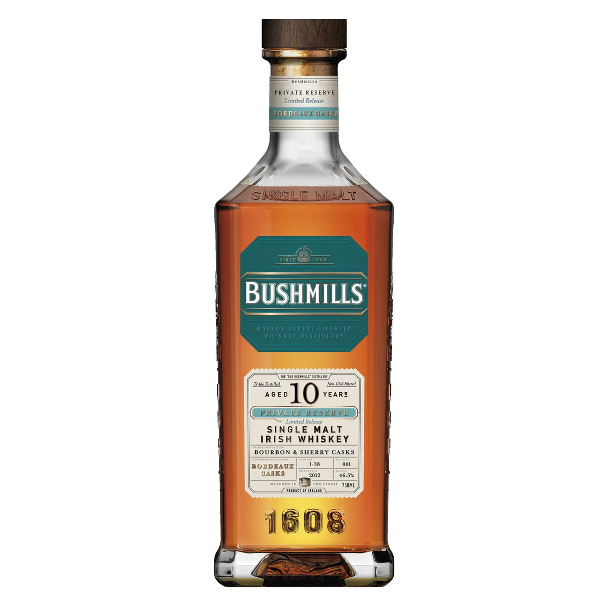 Bushmills Private Reserve Singal Malt 10 Year Whiskey - Liquor Geeks