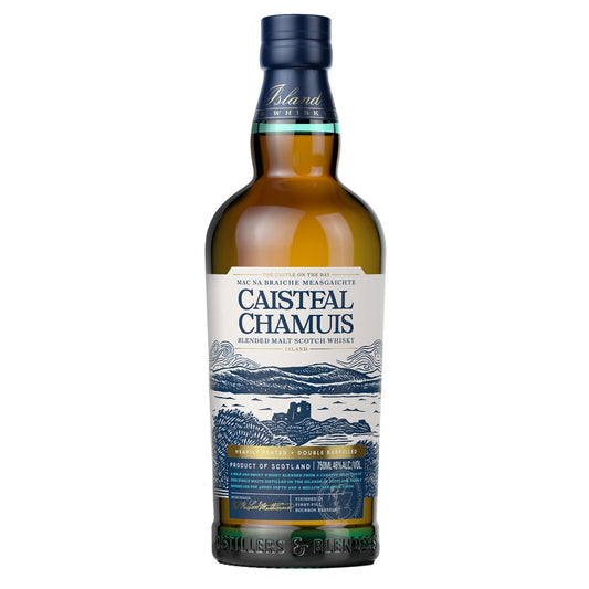 Caisteal Chamuis Blended Malt Scotch Whisky Finished In First Fill Bourbon Barrels - Liquor Geeks