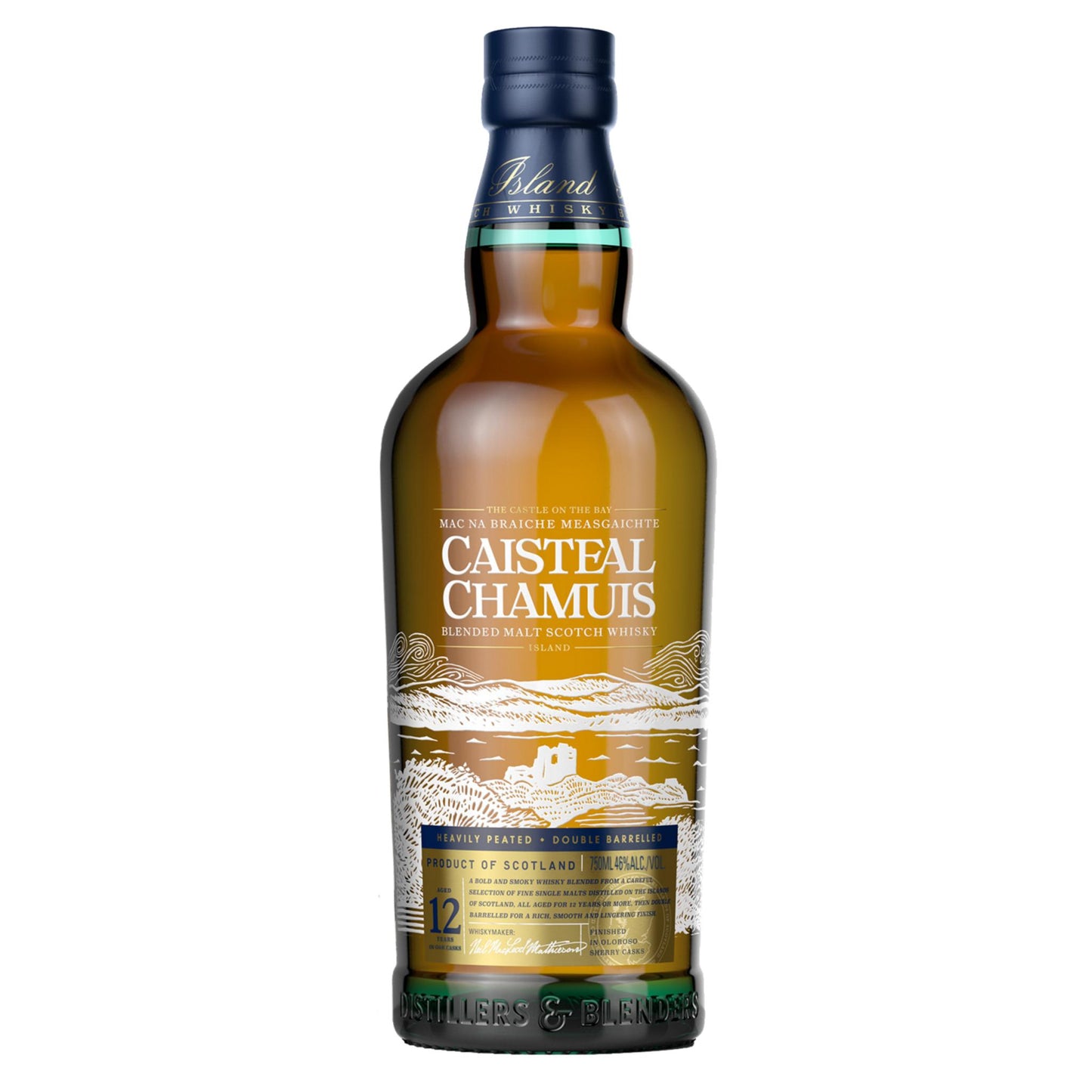 Caisteal Chamuis Blended Malt Scotch Whisky Finished In Oloroso Sherry Casks 12 Yr - Liquor Geeks