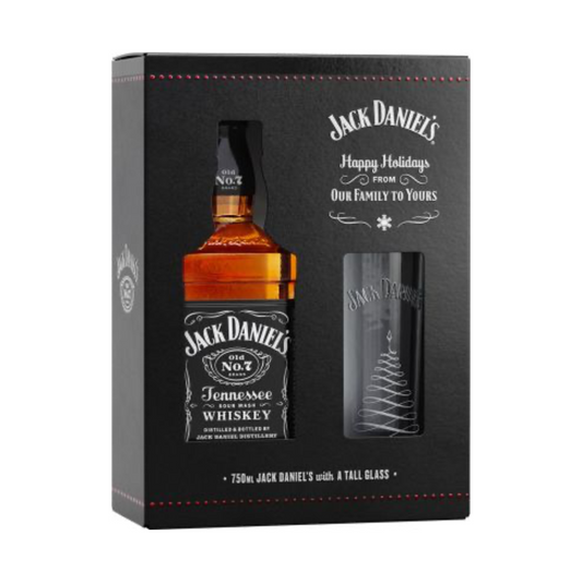 Jack Daniel's Old No. 7 Tennessee Whiskey - Includes Gift