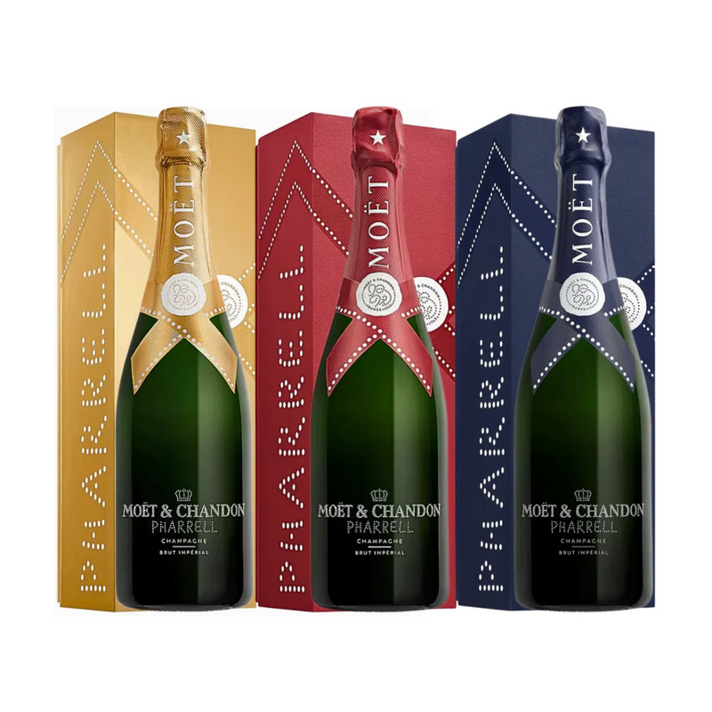 Moet & Chandon Champagne Brut Imperial Pharrell W/ Gift Box 750 ml