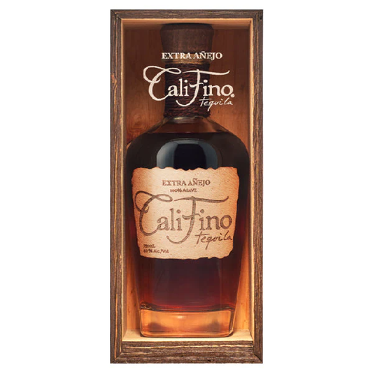 Califino Tequila Extra Anejo W/ Wooden Display Box - Liquor Geeks