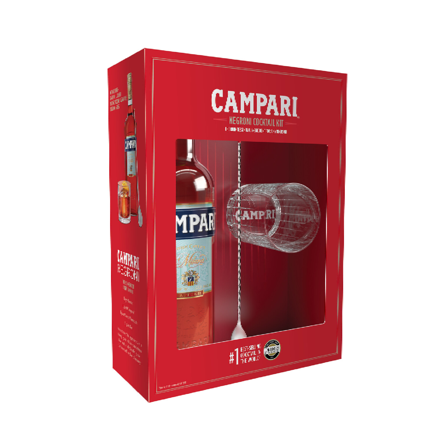 Campari Aperitivo 48 W/ Glass Liquor Geeks Campari Aperitivo 48 W/ Glass Liquor Geeks