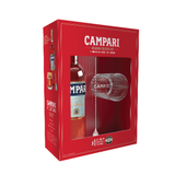 Campari Aperitivo 48 W/ Glass - Liquor Geeks