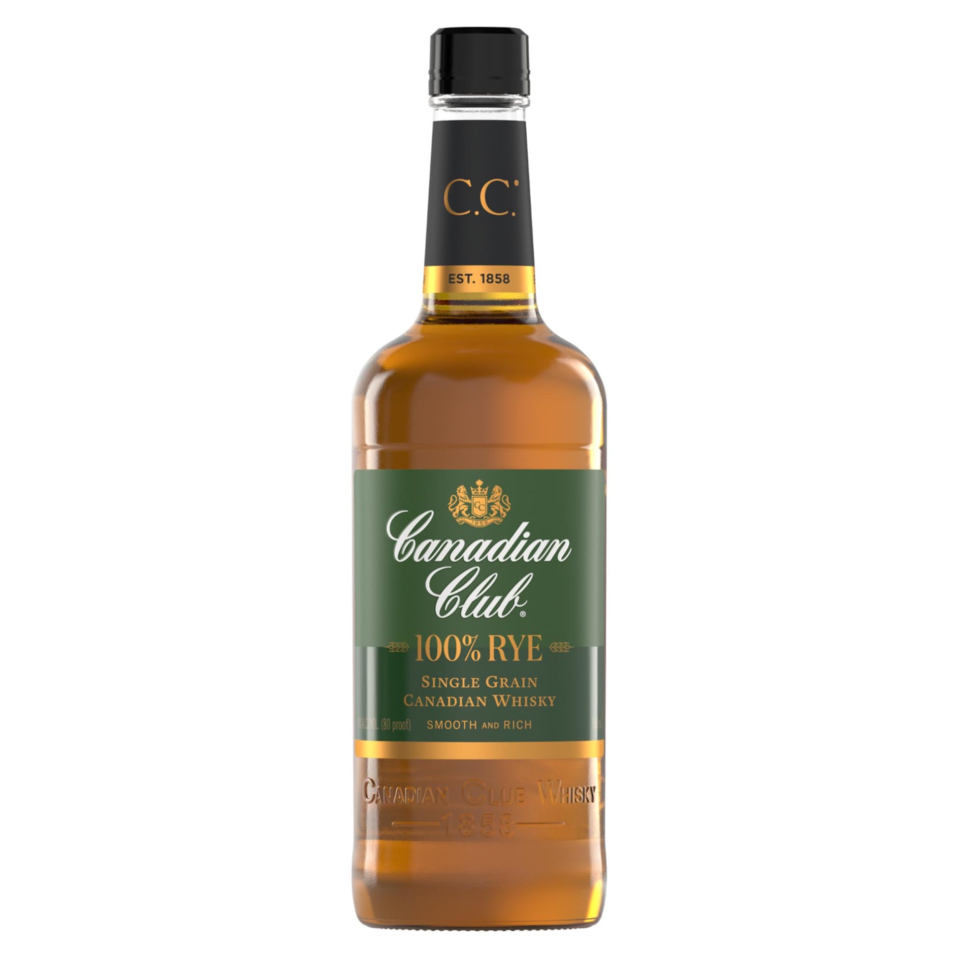 Canadian Club Canadian Whisky Single Grain 100% Rye - Liquor Geeks