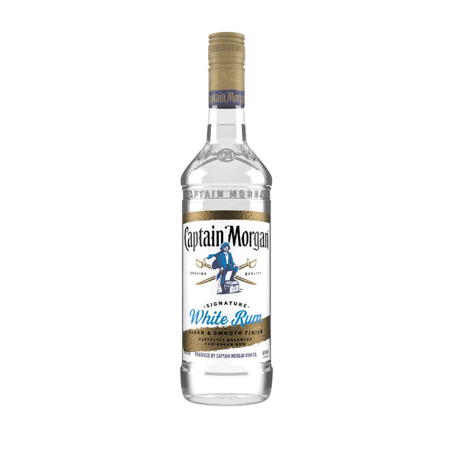 Captain Morgan Light Rum Signature White Caribbean Rum - Liquor Geeks