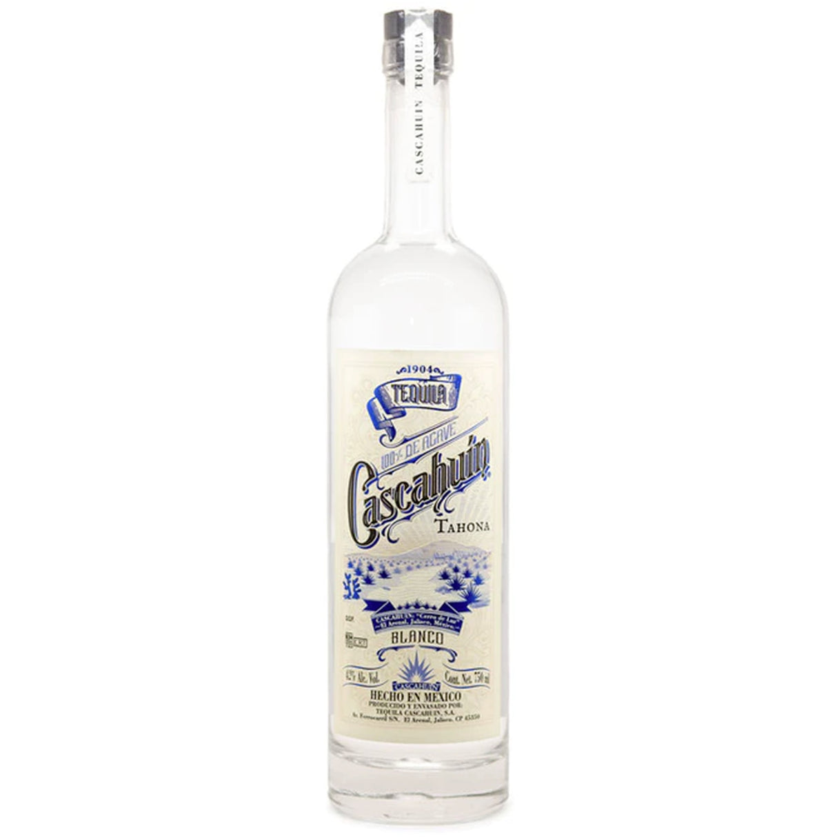 Cascahuín Tahona Blanco Tequila