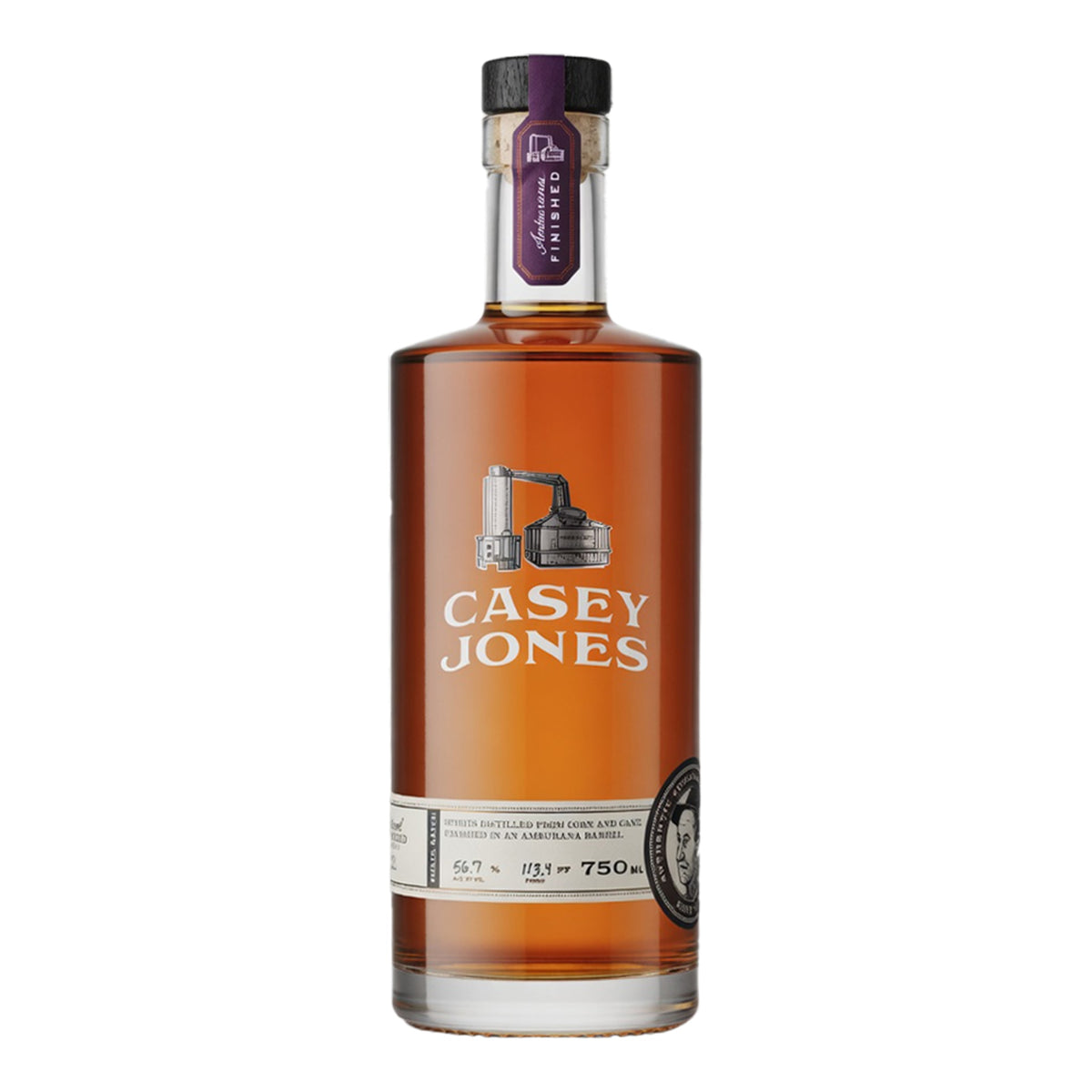 Casey Jones Amburana Finished Barrel Cut Whiskey