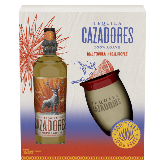 Cazadores Tequila Reposado W/ Cantarito Cup - Liquor Geeks