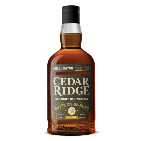 Cedar Ridge Bottled In Bond Rye - Liquor Geeks