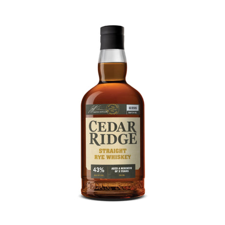 Cedar Ridge Straight Rye Whiskey - Liquor Geeks